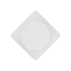 NLK04019 Modena Magnetic Base Wall Lamp LED 15cm Round 19cm Diamond Centre Sand White/Acrylic Frosted Diffuser