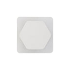 NLK04029 Modena Magnetic Base Wall Lamp LED 15cm Horizontal Hexagonal 19cm Square Centre Sand White/Acrylic Frosted Diffuser