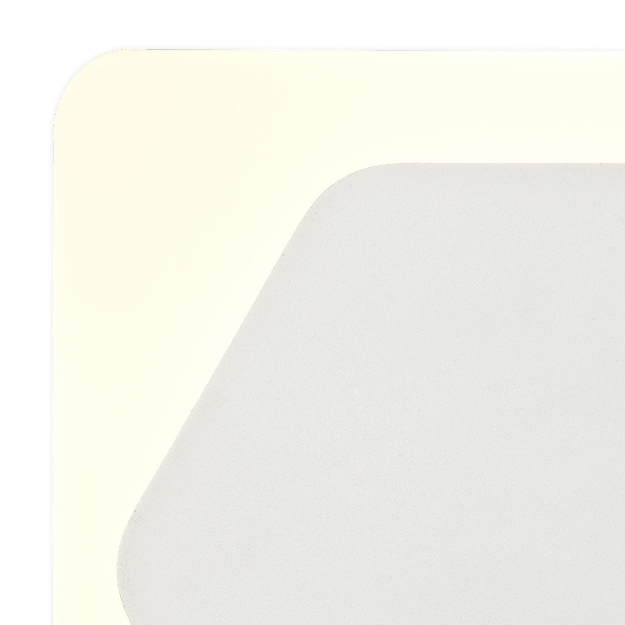 NLK04029 Modena Magnetic Base Wall Lamp LED 15cm Horizontal Hexagonal 19cm Square Centre Sand White/Acrylic Frosted Diffuser