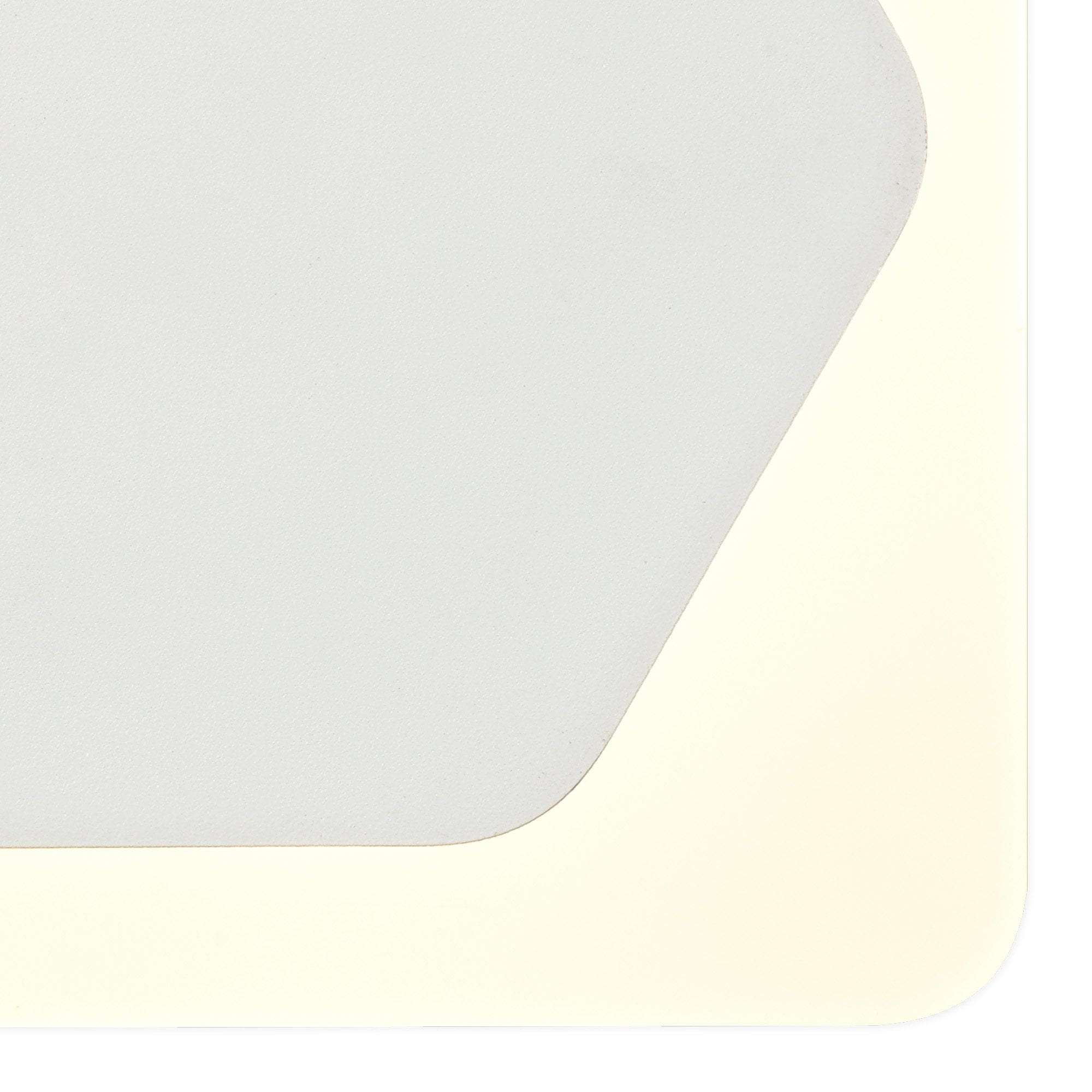 NLK04029 Modena Magnetic Base Wall Lamp LED 15cm Horizontal Hexagonal 19cm Square Centre Sand White/Acrylic Frosted Diffuser
