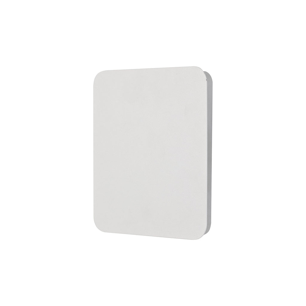 NLK04039 Modena Magnetic Base Wall Lamp LED 20/19cm Square Centre Sand White/Acrylic Frosted Diffuser