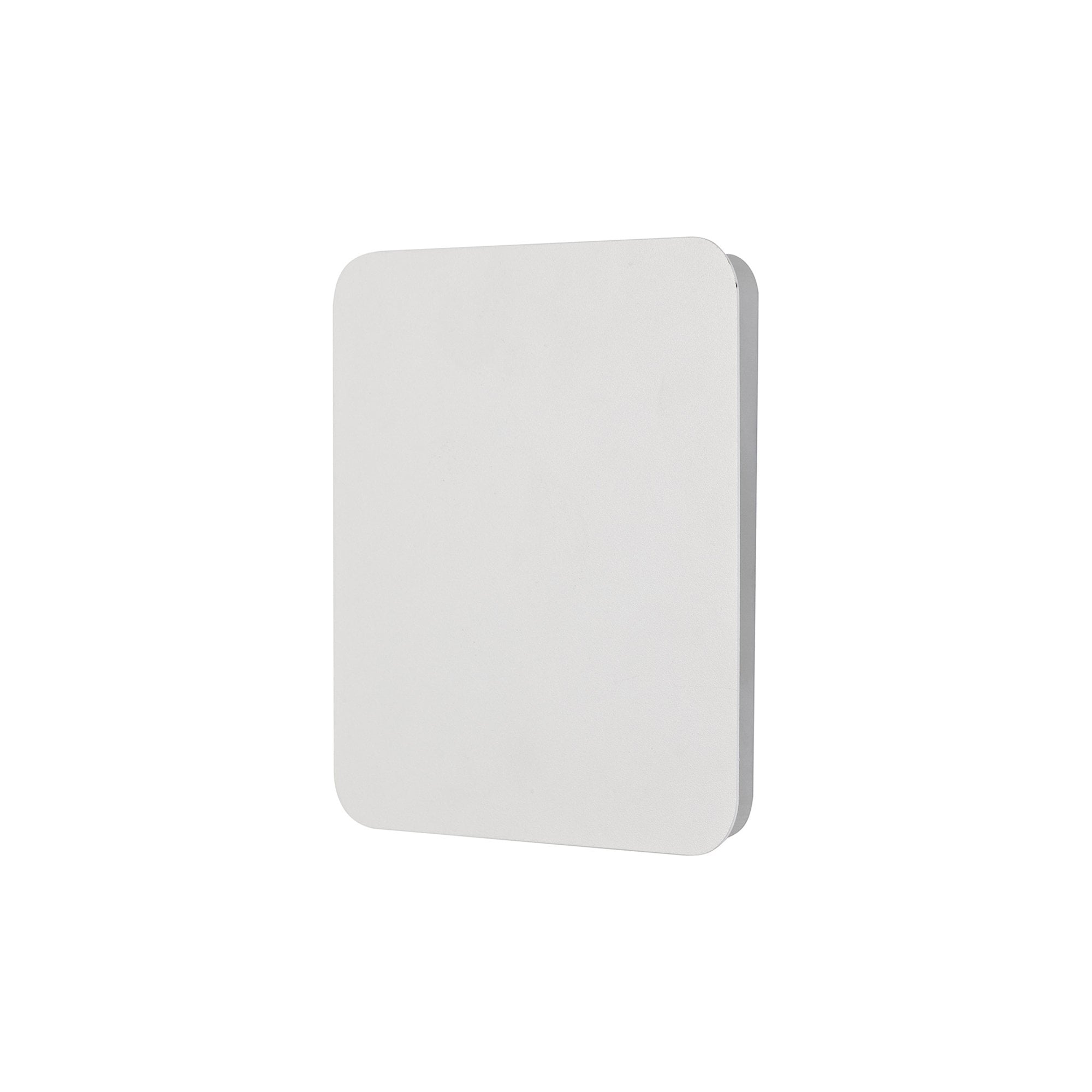 NLK04039 Modena Magnetic Base Wall Lamp LED 20/19cm Square Centre Sand White/Acrylic Frosted Diffuser