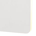NLK04039 Modena Magnetic Base Wall Lamp LED 20/19cm Square Centre Sand White/Acrylic Frosted Diffuser