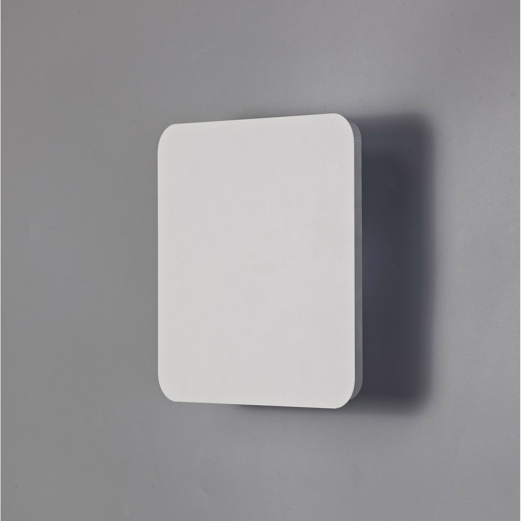 NLK04039 Modena Magnetic Base Wall Lamp LED 20/19cm Square Centre Sand White/Acrylic Frosted Diffuser