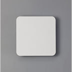NLK04039 Modena Magnetic Base Wall Lamp LED 20/19cm Square Centre Sand White/Acrylic Frosted Diffuser