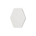 NLK04059 Modena Magnetic Base Wall Lamp LED 20/19cm Horizontal Hexagonal Centre Sand White/Acrylic Frosted Diffuser