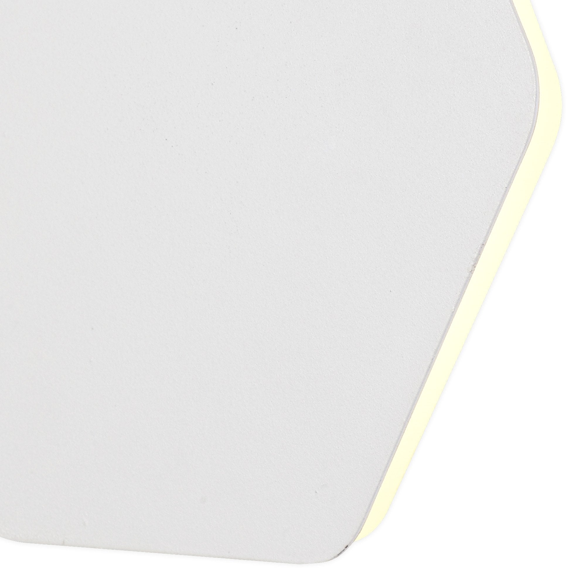 NLK04059 Modena Magnetic Base Wall Lamp LED 20/19cm Horizontal Hexagonal Centre Sand White/Acrylic Frosted Diffuser