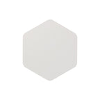 NLK04069 Modena Magnetic Base Wall Lamp LED 20/19cm Vertical Hexagonal Centre Sand White/Acrylic Frosted Diffuser