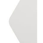 NLK04089 Modena Magnetic Base Wall Lamp LED 15/19cm Horizontal Hexagonal Centre Sand White/Acrylic Frosted Diffuser