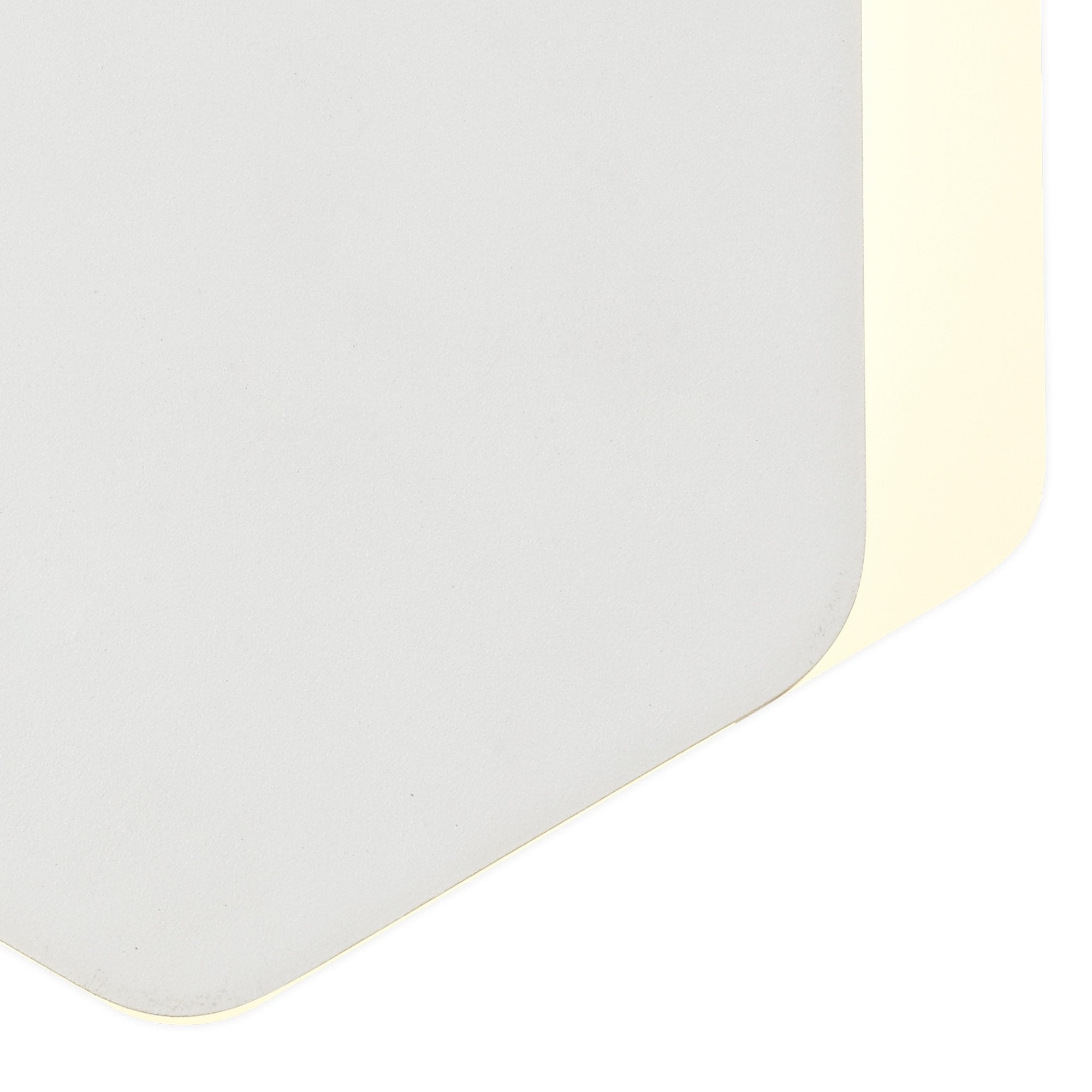 NLK04109 Modena Magnetic Base Wall Lamp LED 15/19cm Vertical Hexagonal Bottom Offset Sand White/Acrylic Frosted Diffuser
