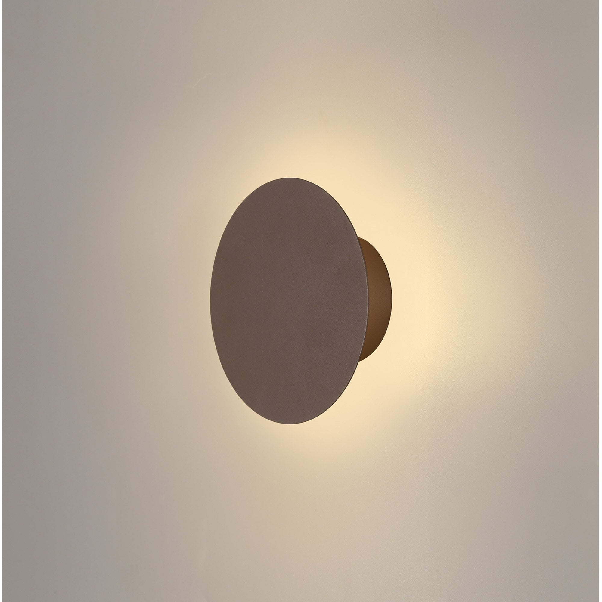 NLK04139 Modena Magnetic Base Wall Lamp LED 15cm Round Coffee