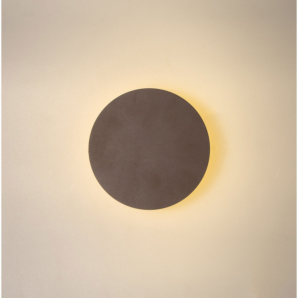 NLK04139 Modena Magnetic Base Wall Lamp LED 15cm Round Coffee