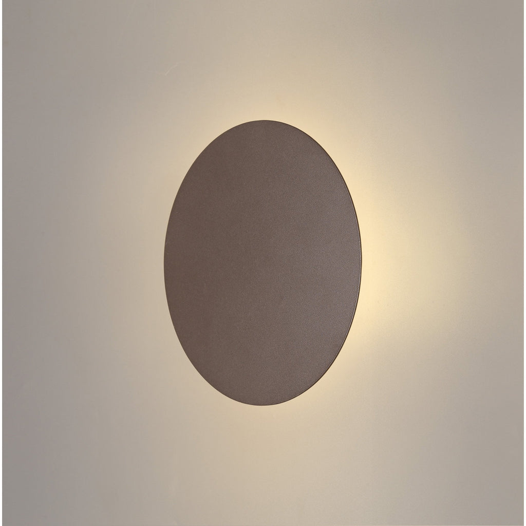 NLK04149 Modena Magnetic Base Wall Lamp LED 20cm Round Coffee