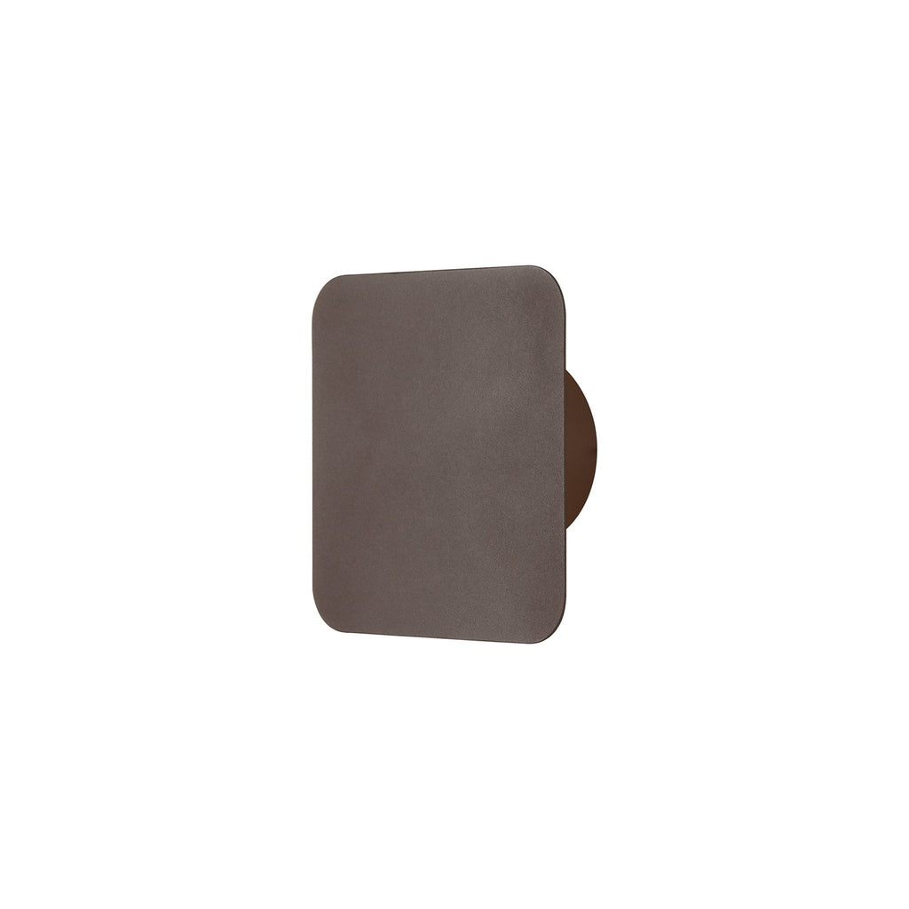 NLK04159 Modena Magnetic Base Wall Lamp LED 15cm Square Coffee