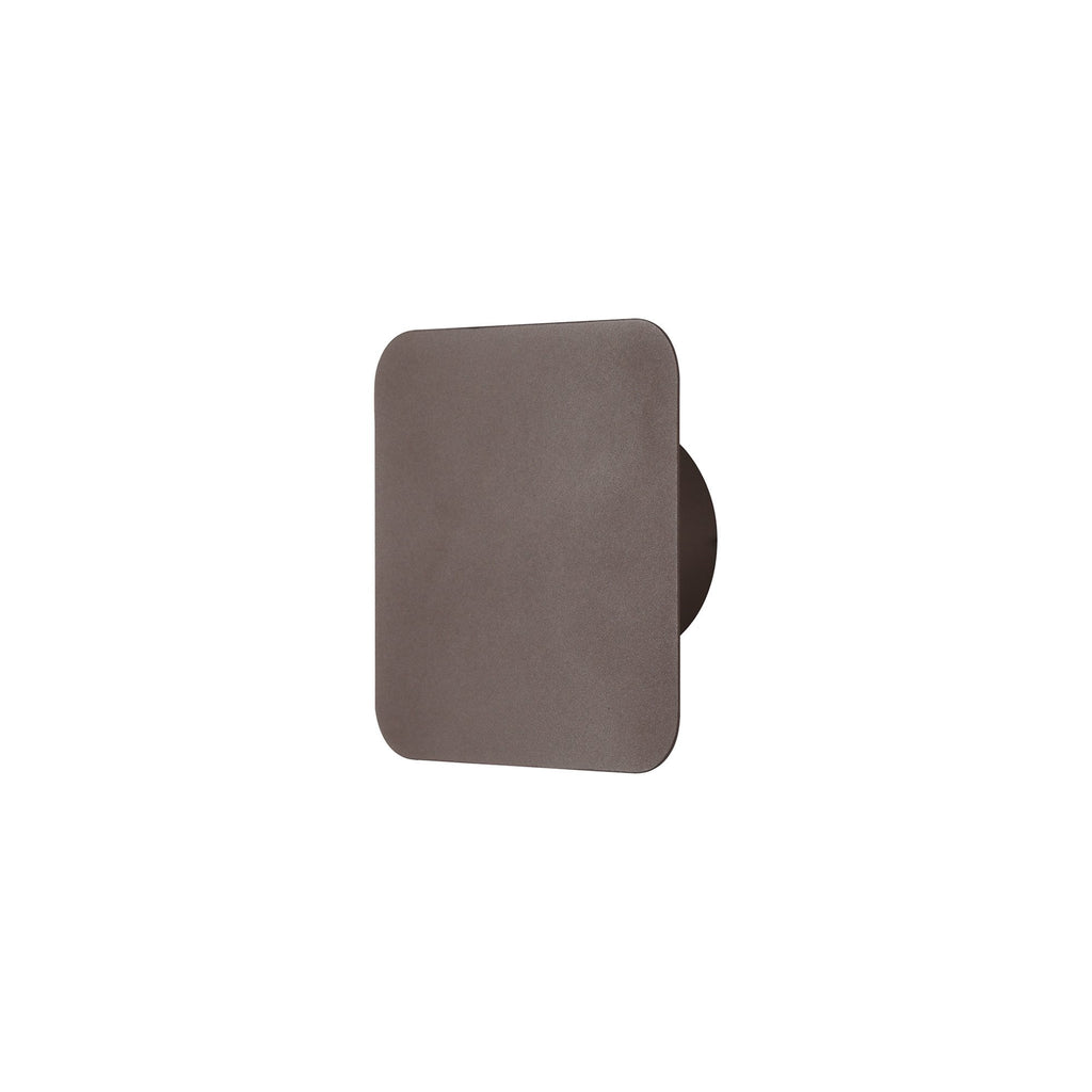 NLK04159 Modena Magnetic Base Wall Lamp LED 15cm Square Coffee