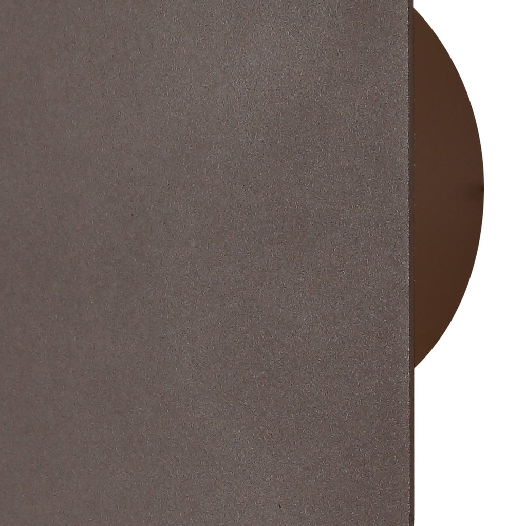 NLK04159 Modena Magnetic Base Wall Lamp LED 15cm Square Coffee