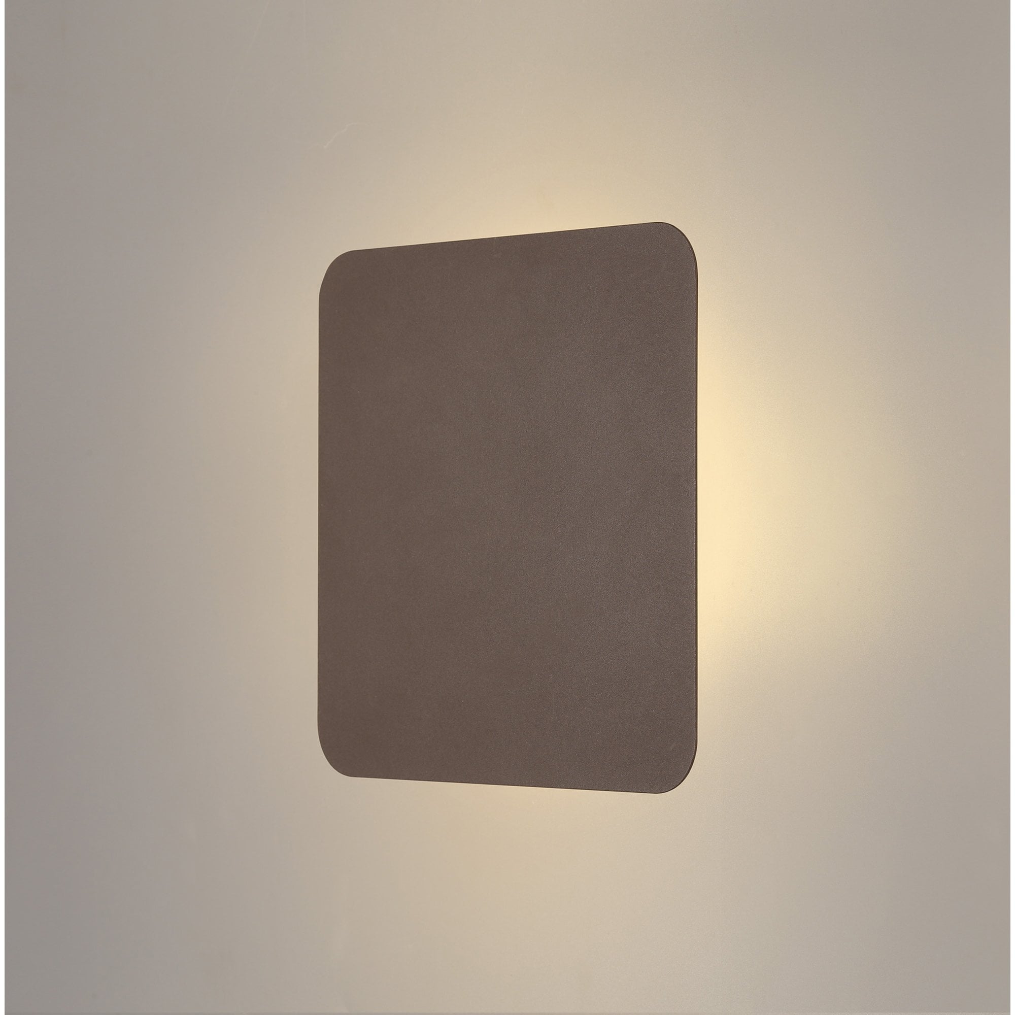 NLK04179 Modena Magnetic Base Wall Lamp LED 20cm Square Coffee
