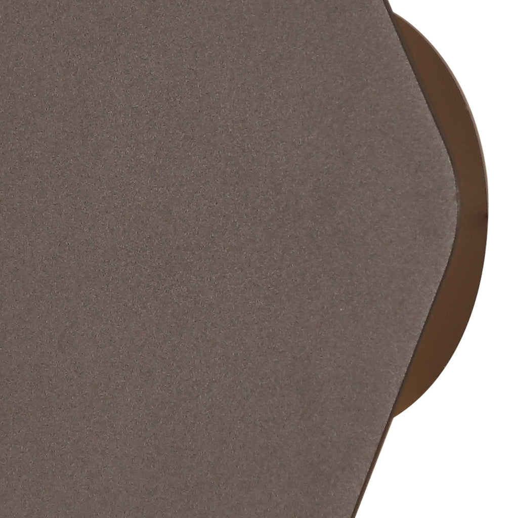 NLK04199 Modena Magnetic Base Wall Lamp LED 15cm Horizontal Hexagonal Coffee