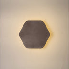 NLK04199 Modena Magnetic Base Wall Lamp LED 15cm Horizontal Hexagonal Coffee