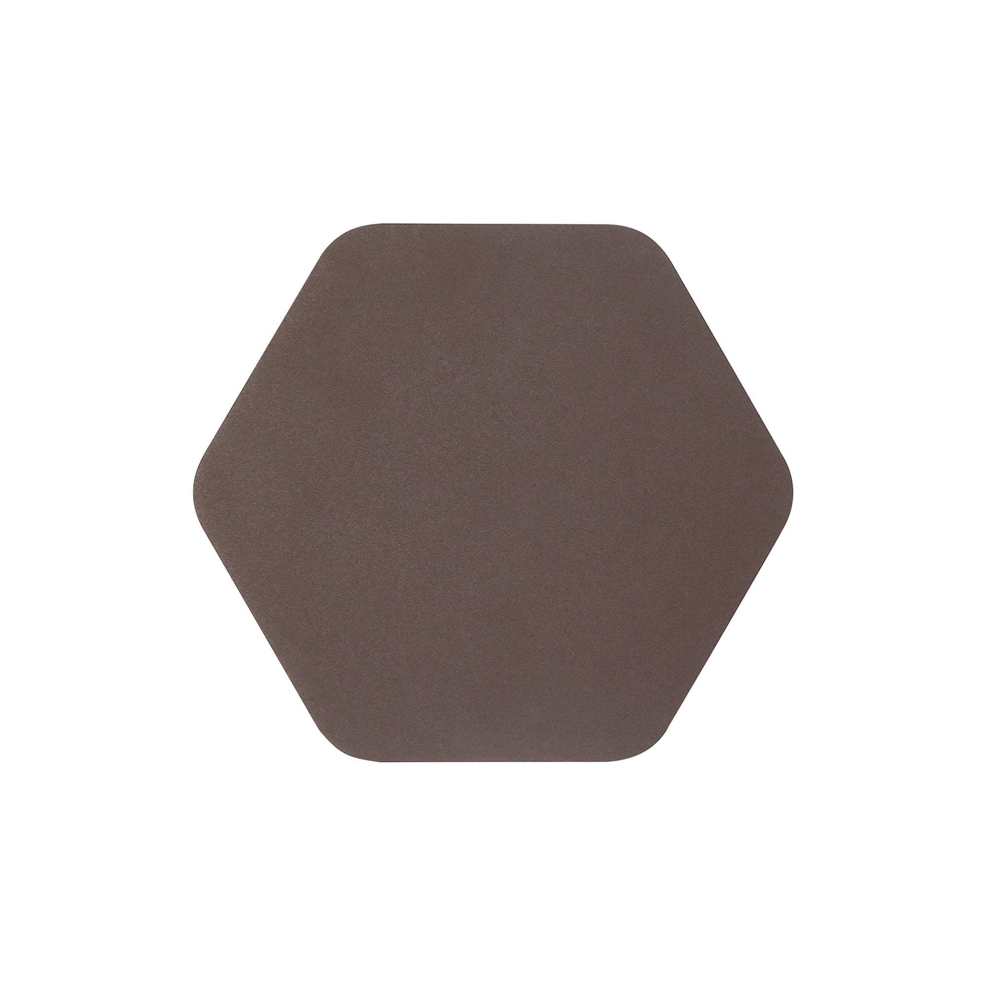 NLK04219 Modena Magnetic Base Wall Lamp LED 20cm Horizontal Hexagonal Coffee