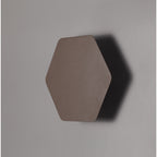 NLK04219 Modena Magnetic Base Wall Lamp LED 20cm Horizontal Hexagonal Coffee