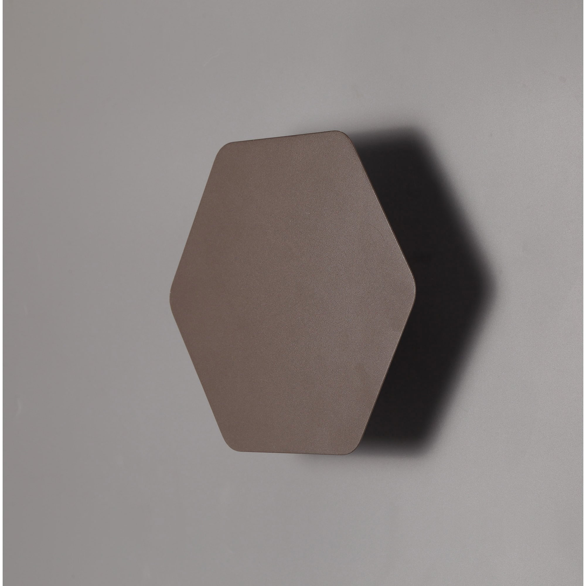 NLK04219 Modena Magnetic Base Wall Lamp LED 20cm Horizontal Hexagonal Coffee