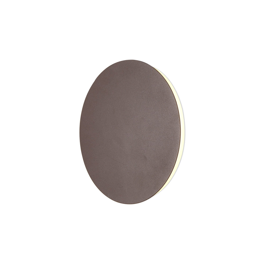 NLK04239 Modena Magnetic Base Wall Lamp LED 20/19cm Centre Coffee/Acrylic Frosted Diffuser