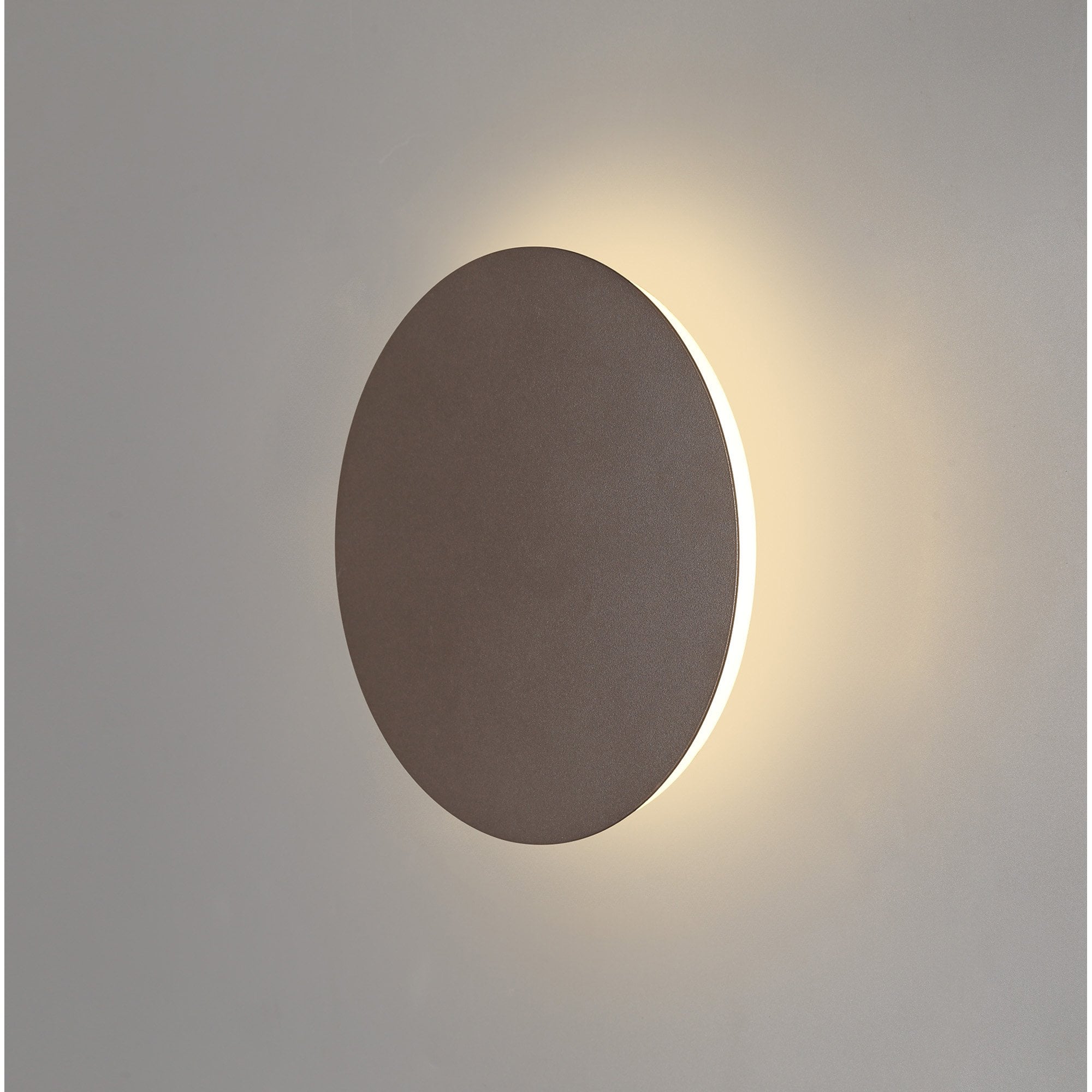 NLK04239 Modena Magnetic Base Wall Lamp LED 20/19cm Centre Coffee/Acrylic Frosted Diffuser