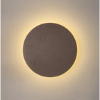 NLK04239 Modena Magnetic Base Wall Lamp LED 20/19cm Centre Coffee/Acrylic Frosted Diffuser