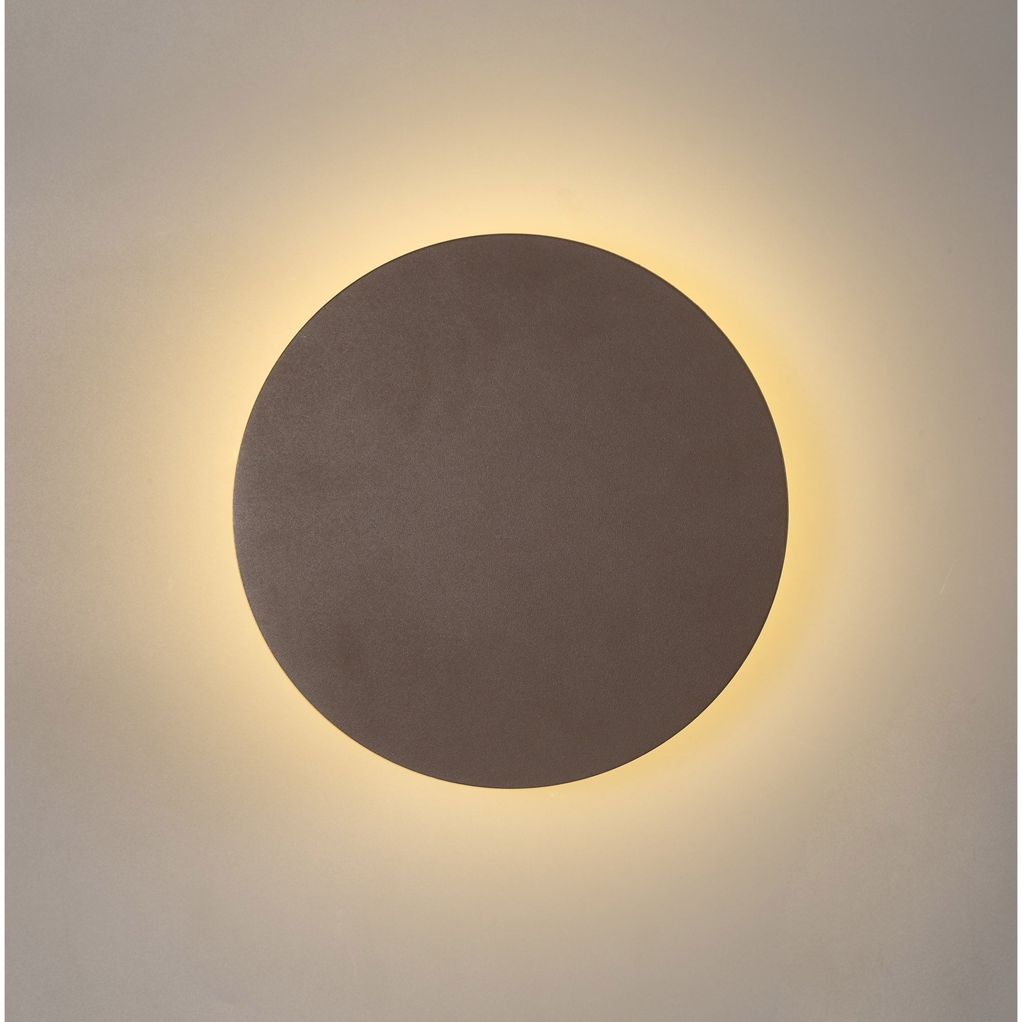 NLK04239 Modena Magnetic Base Wall Lamp LED 20/19cm Centre Coffee/Acrylic Frosted Diffuser
