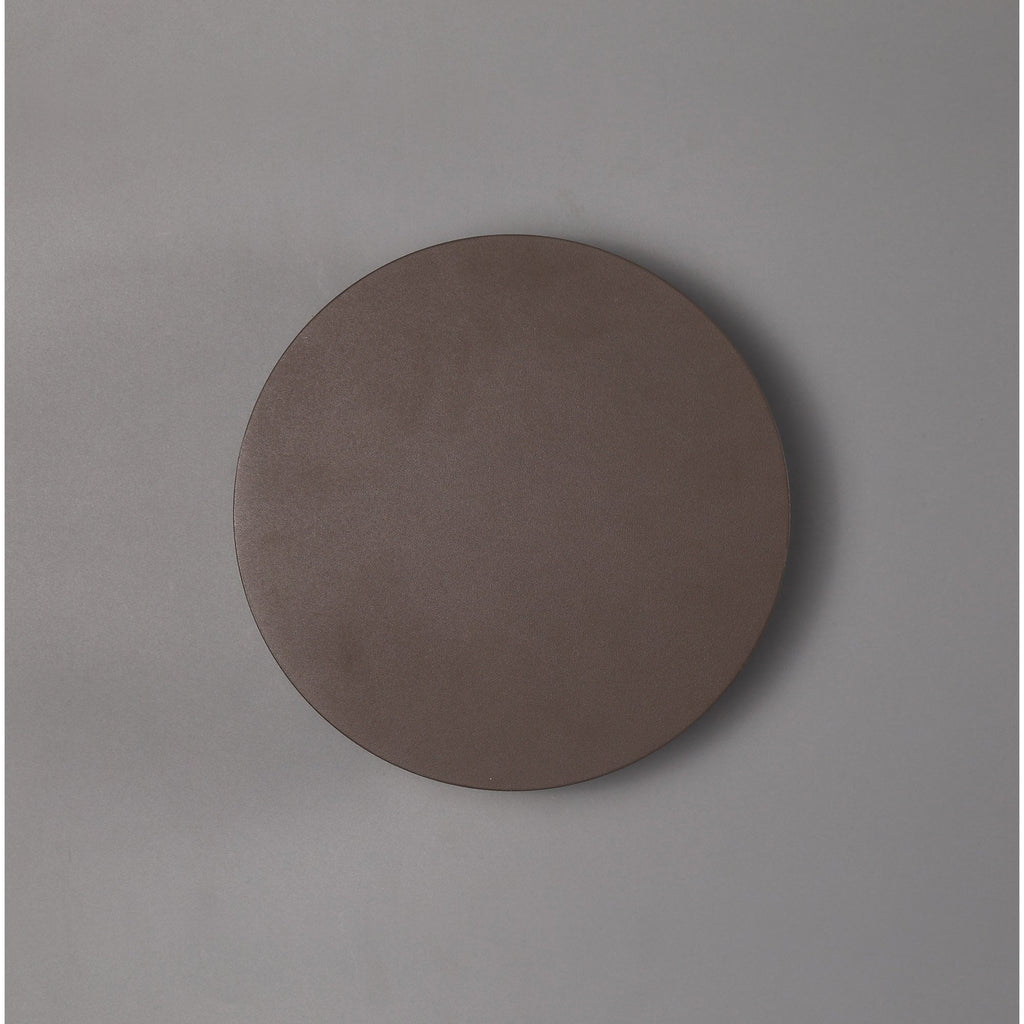 NLK04239 Modena Magnetic Base Wall Lamp LED 20/19cm Centre Coffee/Acrylic Frosted Diffuser