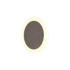 NLK04269 Modena Magnetic Base Wall Lamp LED 15/19cm Round Centre Coffee/Acrylic Frosted Diffuser