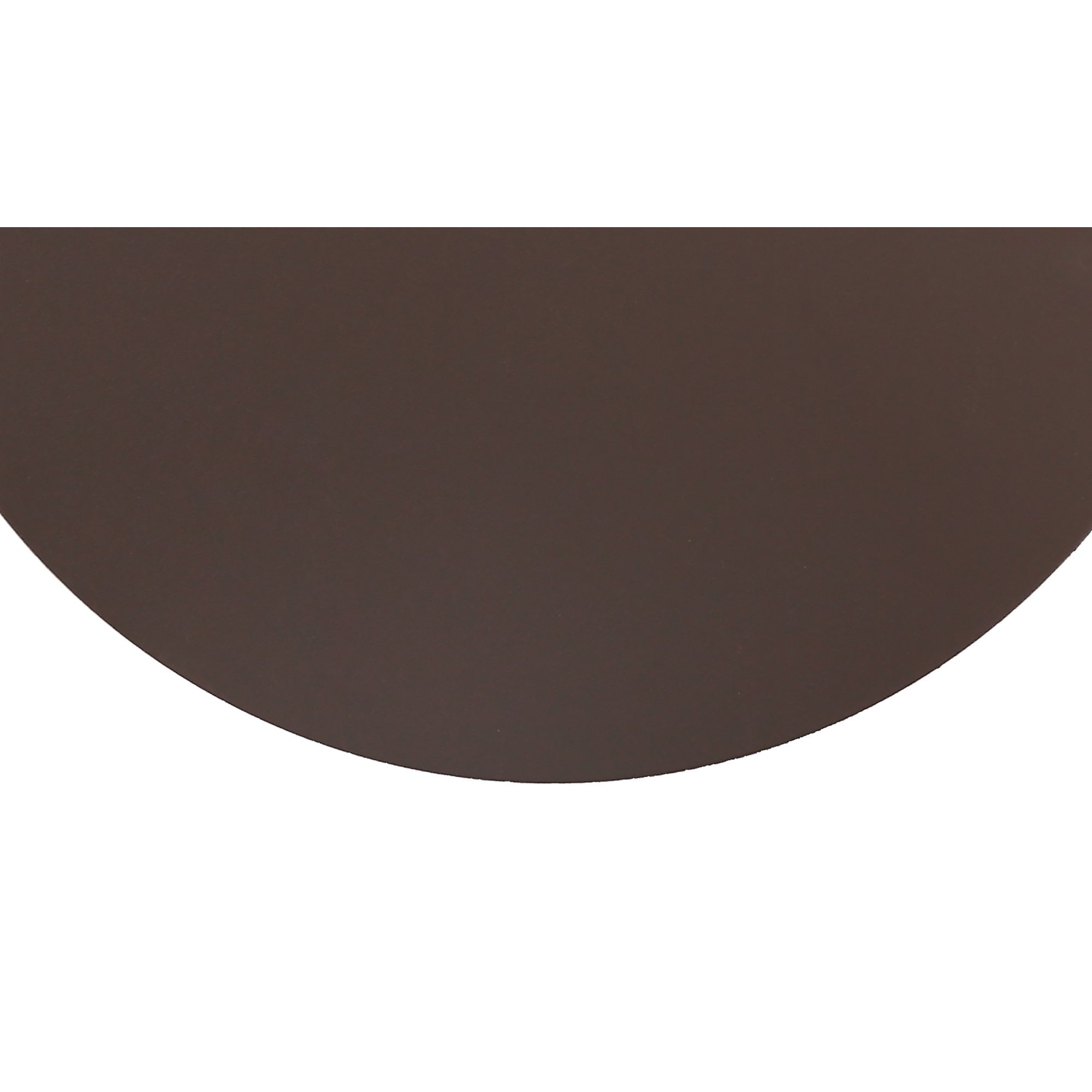 NLK04289 Modena Magnetic Base Wall Lamp LED 15/19cm Round Right Offset Coffee/Acrylic Frosted Diffuser