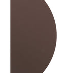 NLK04289 Modena Magnetic Base Wall Lamp LED 15/19cm Round Right Offset Coffee/Acrylic Frosted Diffuser