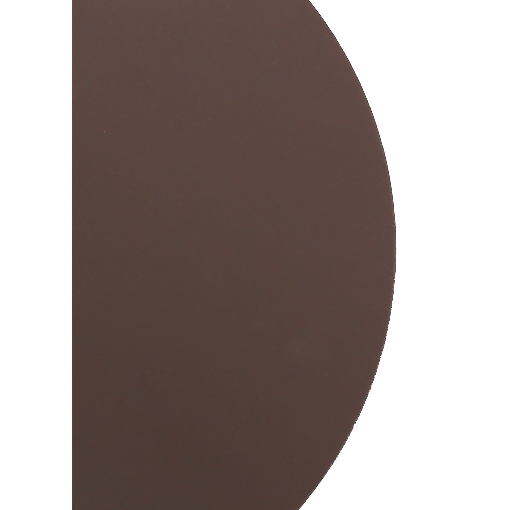 NLK04289 Modena Magnetic Base Wall Lamp LED 15/19cm Round Right Offset Coffee/Acrylic Frosted Diffuser