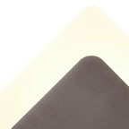 NLK04359 Modena Magnetic Base Wall Lamp LED 15/19cm Diamond Bottom Offset Coffee/Acrylic Frosted Diffuser