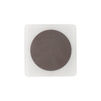 NLK04379 Modena Magnetic Base Wall Lamp LED 15cm Round 19cm Square Centre Coffee/Acrylic Frosted Diffuser