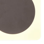 NLK04379 Modena Magnetic Base Wall Lamp LED 15cm Round 19cm Square Centre Coffee/Acrylic Frosted Diffuser