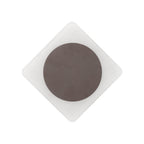 NLK04389 Modena Magnetic Base Wall Lamp LED 15cm Round 19cm Diamond Centre Coffee/Acrylic Frosted Diffuser