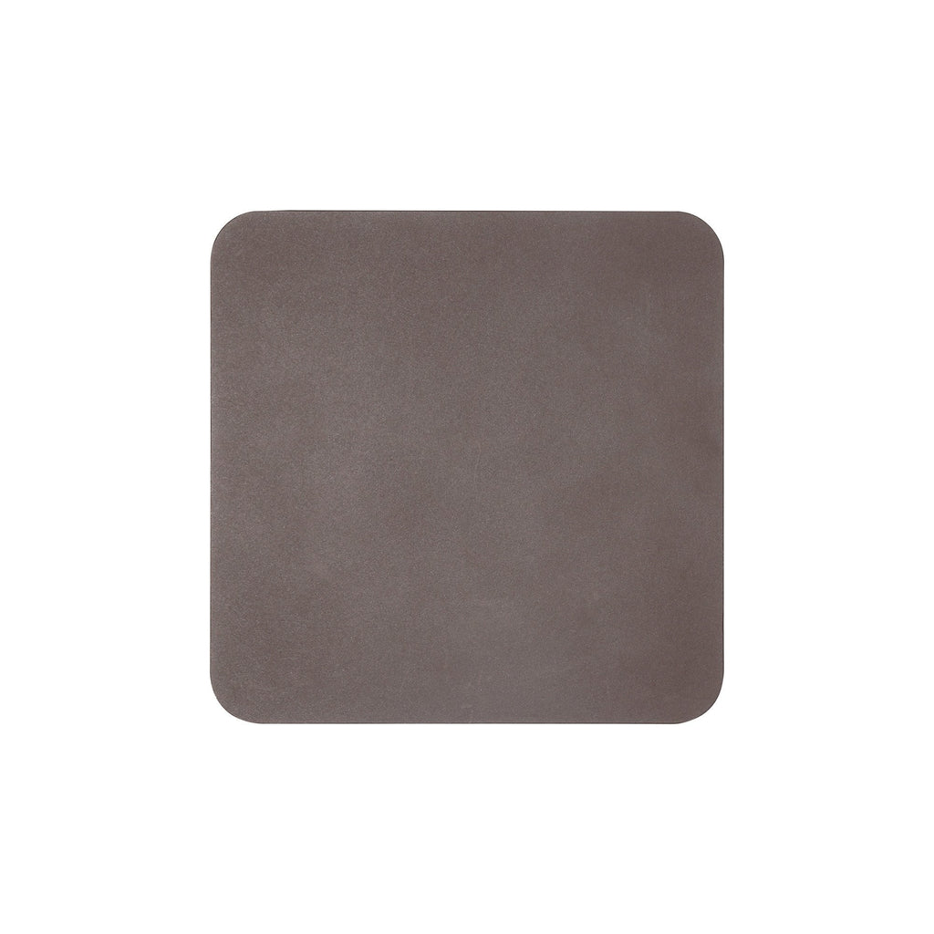 NLK04409 Modena Magnetic Base Wall Lamp LED 20/19cm Square Centre Coffee/Acrylic Frosted Diffuser