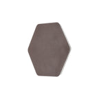 NLK04429 Modena Magnetic Base Wall Lamp LED 20/19cm Horizontal Hexagonal Centre Coffee/Acrylic Frosted Diffuser