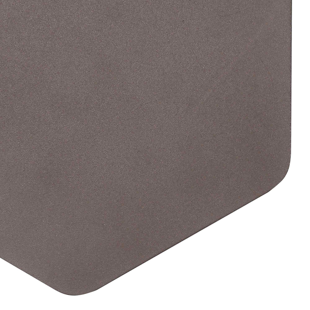 NLK04439 Modena Magnetic Base Wall Lamp LED 20/19cm Vertical Hexagonal Centre Coffee/Acrylic Frosted Diffuser