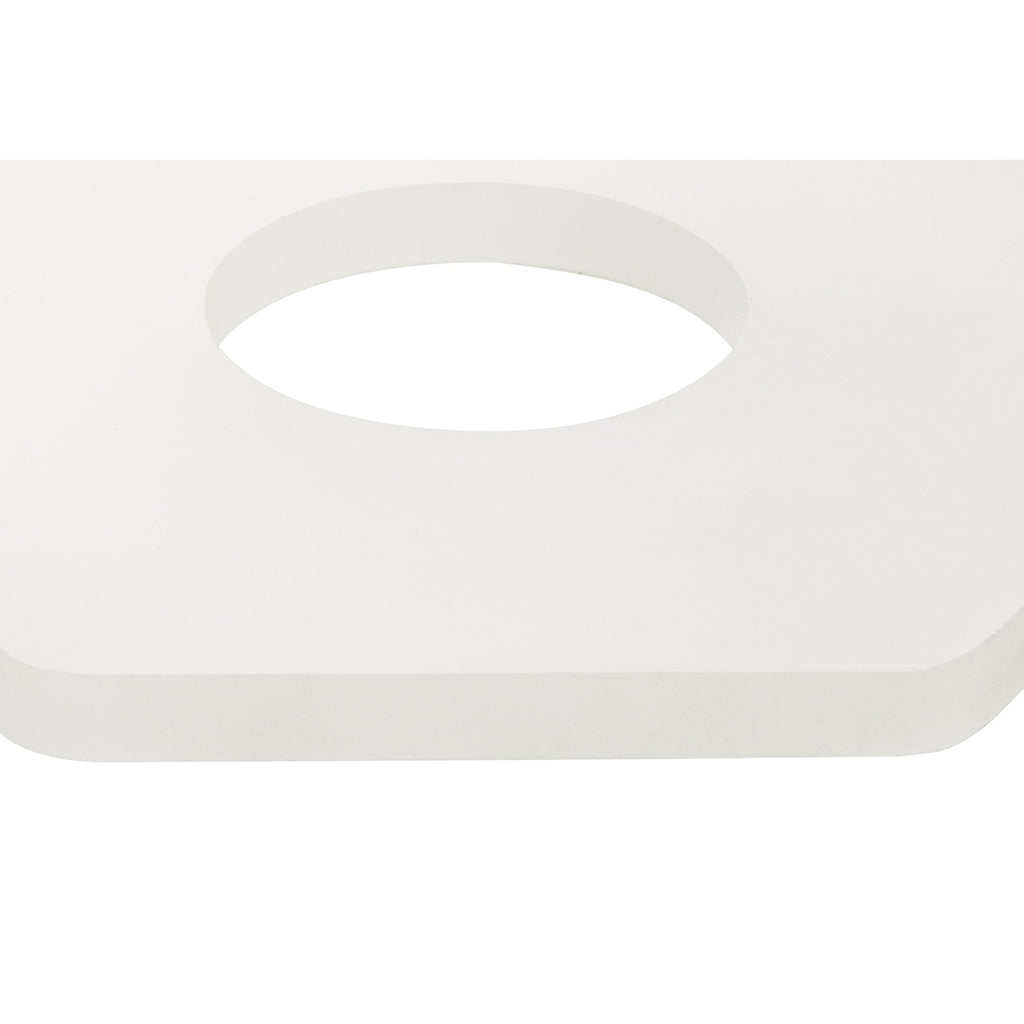 NLK04489 Modena Magnetic Base Wall Lamp LED 15/19cm Horizontal Hexagonal Bottom Offset Coffee/Acrylic Frosted Diffuser