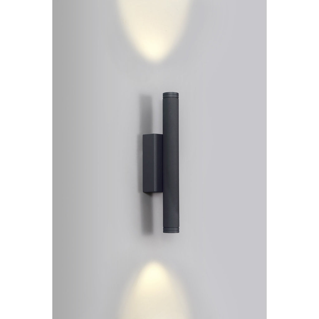 NL76059 Neve Outdoor Wall Lamp LED Dark Grey