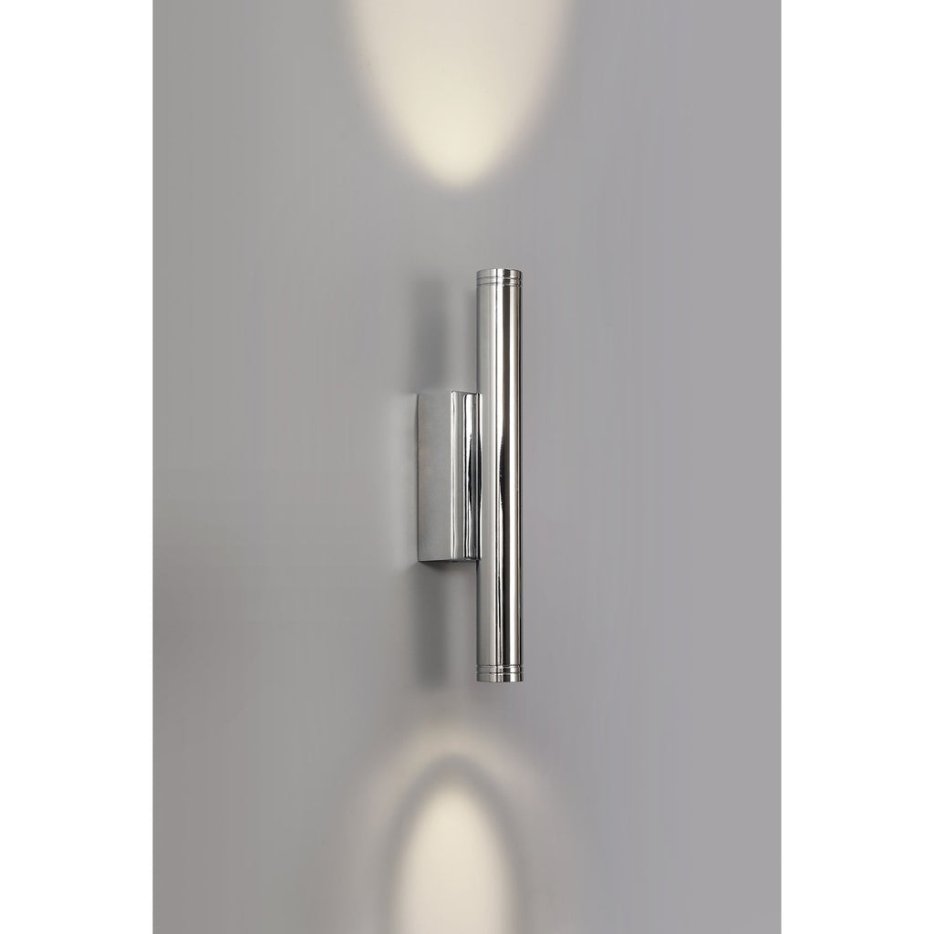 NL76069 Neve Outdoor Wall Lamp LED Polished Chrome