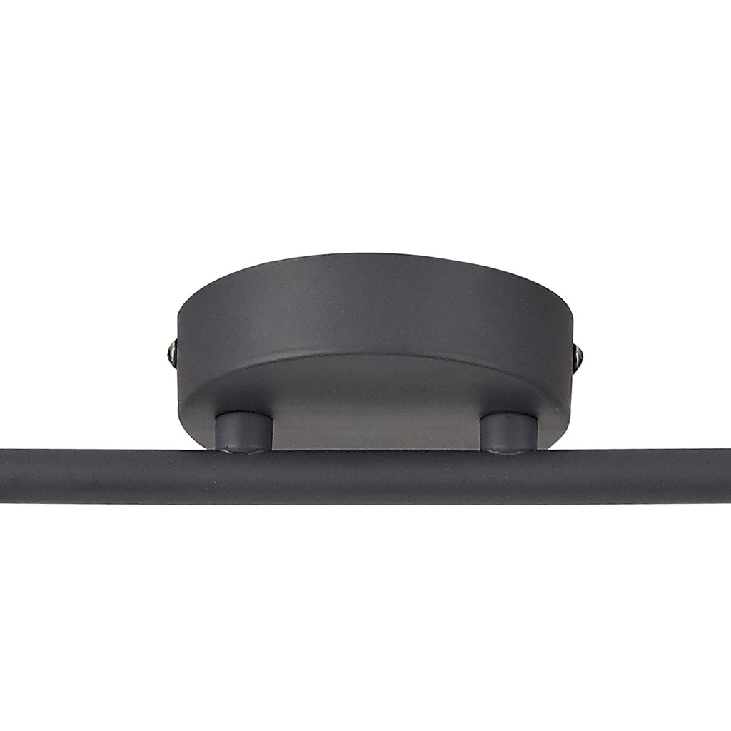 NL81139 Nivarna 4Bar  Light Spot Light Matt Grey/Polished Chrome/Cognac