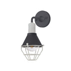 NL78409 Onaka Outdoor Wall Lamp 1 Light Anthracite/Matt White