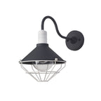 NL78439 Onaka Outdoor Wall Lamp 1 Light Antracite/Matt White