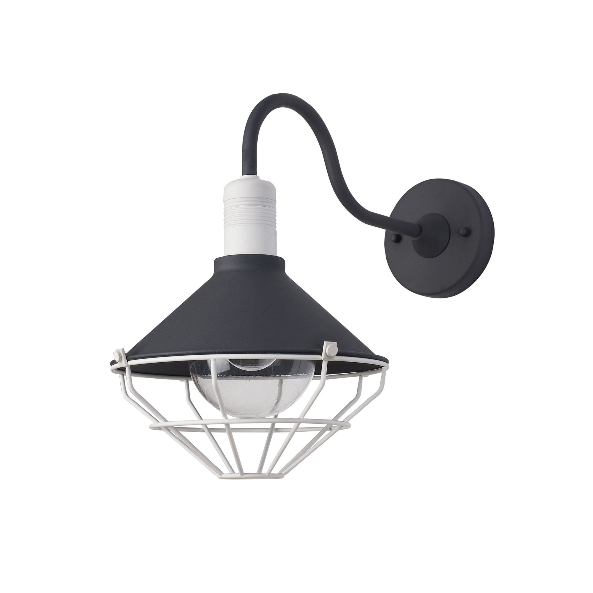 Onaka Outdoor Wall  Lamp 1 Light Antracite/Matt White