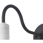 NL78439 Onaka Outdoor Wall Lamp 1 Light Antracite/Matt White